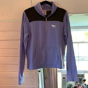 Victoria’s Secret PINK Quarter-Zip sweatshirt
